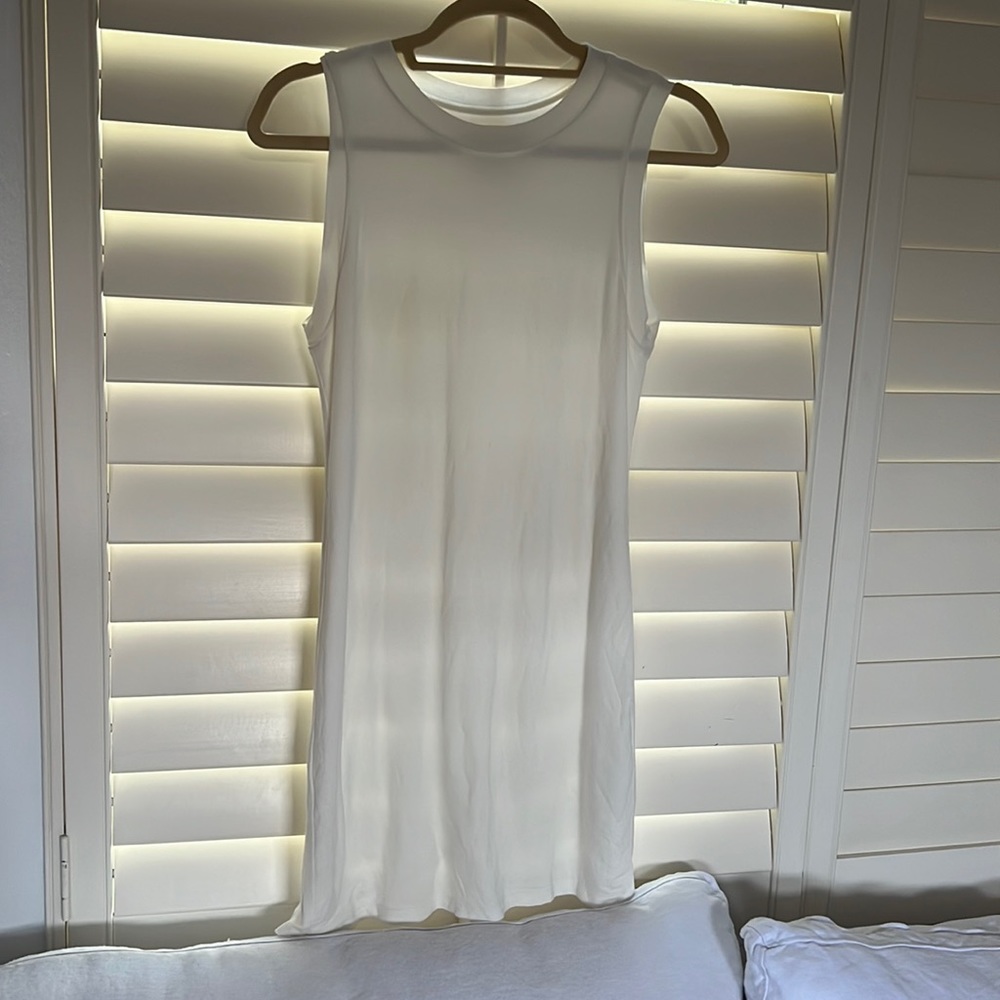 White summer tank dress by BLQ